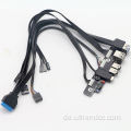 Computerkofferkabel USB2.0/3.0 HD -Audioanschluss